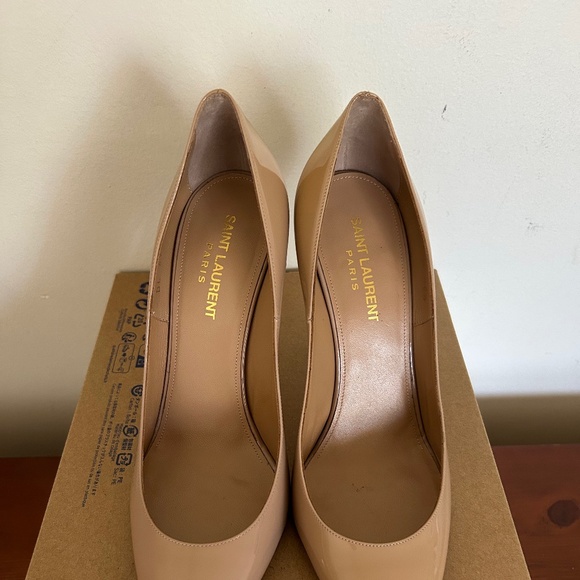 Pre-Owned Women's Nude Anja Yves Saint Laurent pumps EUR 38.5 - Picture 4 of 12